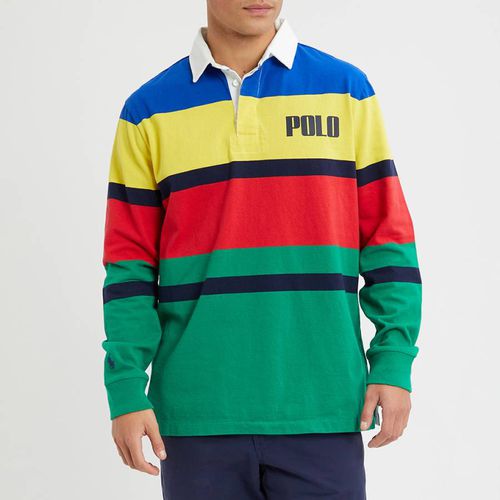 Multi Jersey Stripe Rugby Shirt - Polo Ralph Lauren - Modalova