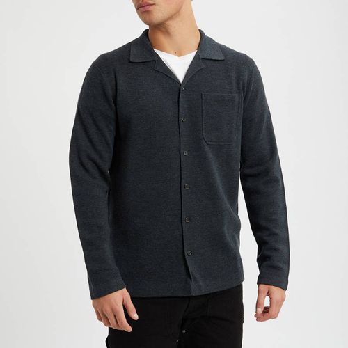 Charcoal Merino Wool Shirt - Polo Ralph Lauren - Modalova
