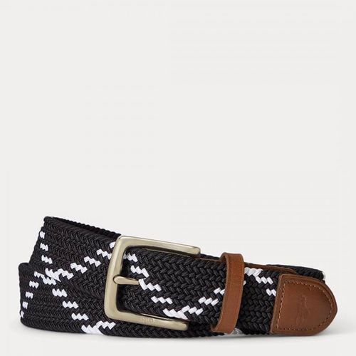 Black/White Web Pin Buckle Belt - Polo Ralph Lauren - Modalova