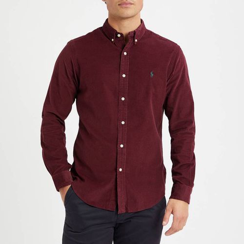Red Corduroy Cotton Shirt - Polo Ralph Lauren - Modalova