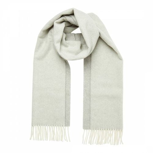 Grey Double Faced Wool Scarf - Polo Ralph Lauren - Modalova