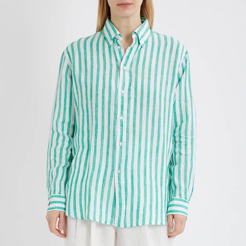 Green Striped Linen Shirt - Polo Ralph Lauren - Modalova