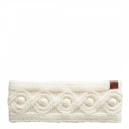 Cable Knit Wool Blend Head Band - Lauren Ralph Lauren - Modalova