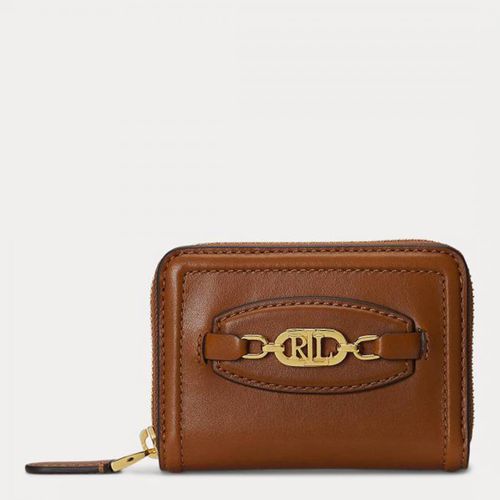 Brown Smooth Leather Mini Purse - Lauren Ralph Lauren - Modalova