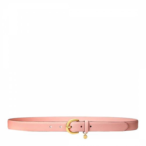 Pink Crosshatch Belt - Lauren Ralph Lauren - Modalova
