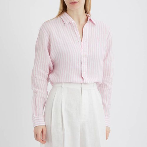 Pink Striped Linen Shirt - Polo Ralph Lauren - Modalova