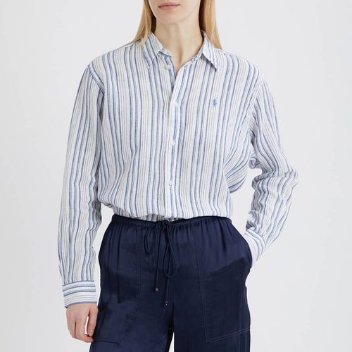 Blue Striped Linen Shirt - Polo Ralph Lauren - Modalova
