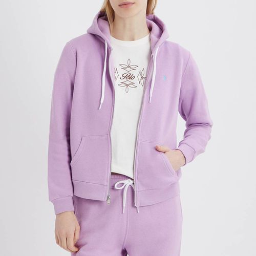 Lilac Arctic Cotton Blend Hoodie - Polo Ralph Lauren - Modalova