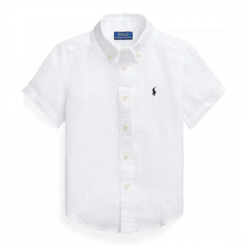 Toddler Boy's Short Sleeve Linen Shirt - Polo Ralph Lauren - Modalova