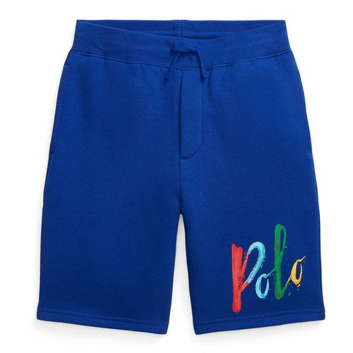 Older Boy's Royal Cotton Blend Fleece Shorts - Polo Ralph Lauren - Modalova