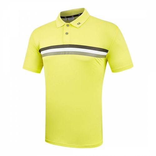 Yellow Calvin Klein Parker Polo - Calvin Klein Golf - Modalova