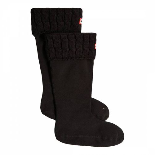 Black Tall 6 Stitch Boot Socks - Hunter - Modalova