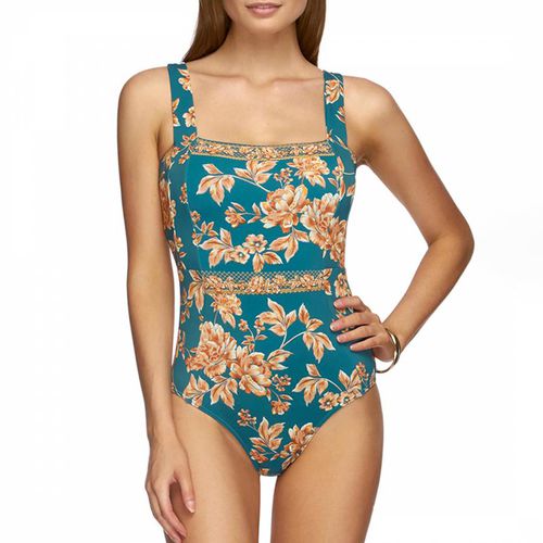 Enchantment Square Neck One Piece - Jets - Modalova