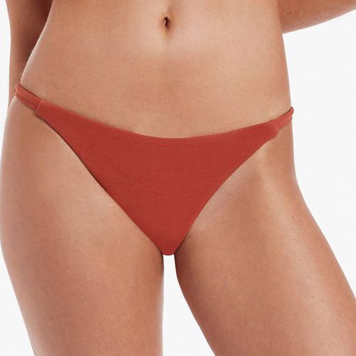 Orange Isla Rib Skinny Side Hipster Brief - Jets - Modalova