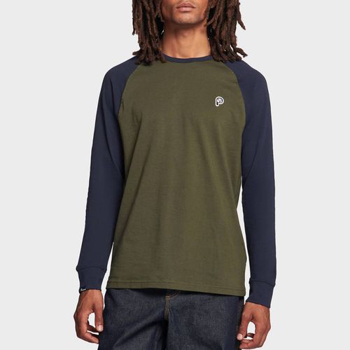 Khaki P Bear Badge Cotton T-Shirt - Penfield - Modalova