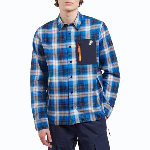 Blue Zip Pocket Cotton Shirt - Penfield - Modalova