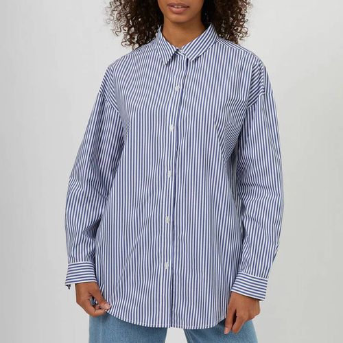 Blue Boyfriend Stripe Shirt - Great Plains - Modalova