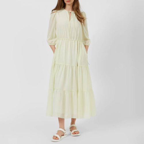 Cream Micro Tiered Dress - Great Plains - Modalova