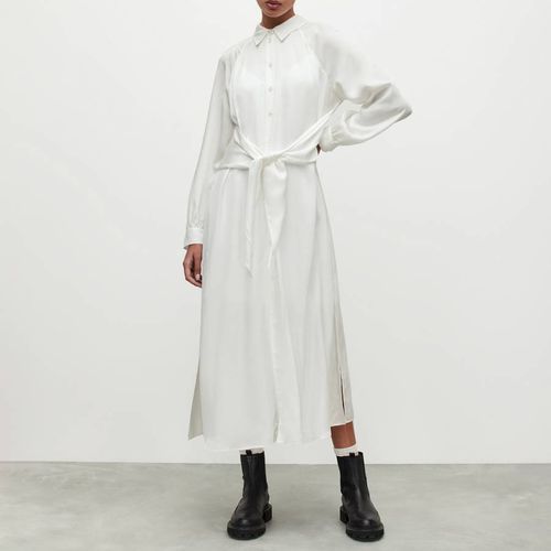 White Clanetta Midi Dress - AllSaints - Modalova