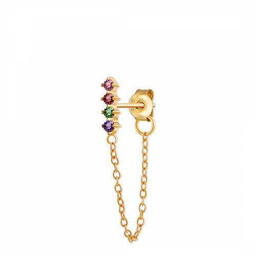 Stud Earrings With Swarovski Crystals - Ma Petite Amie - Modalova