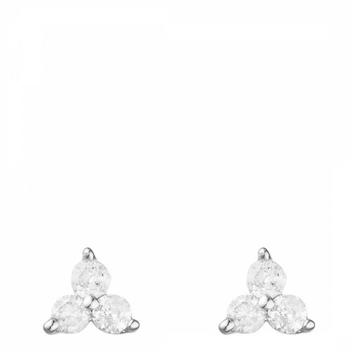 Silver Anna Earrings - Diamond And Co - Modalova