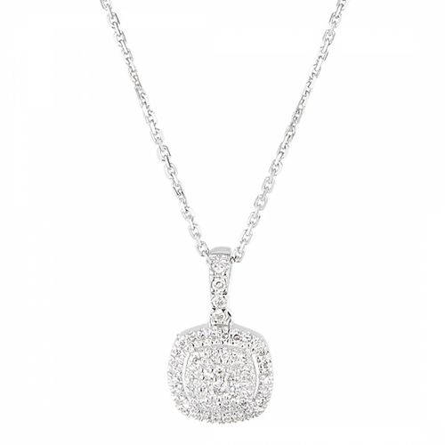 Silver The one Pendant Necklace - Diamond And Co - Modalova