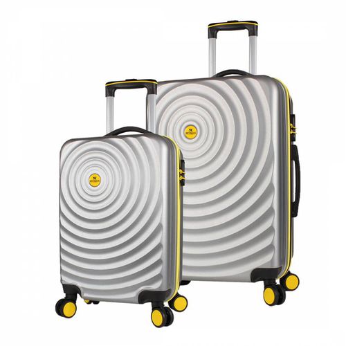 Grey DOPKO Set of 2 Suitcases - MyValice - Modalova