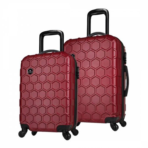 Khaki HEYKO Set of 2 Suitcases - MyValice - Modalova