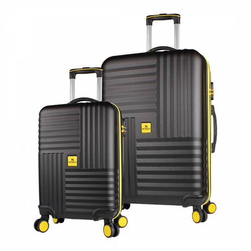 Black PLEKB Set of 2 Suitcases - MyValice - Modalova