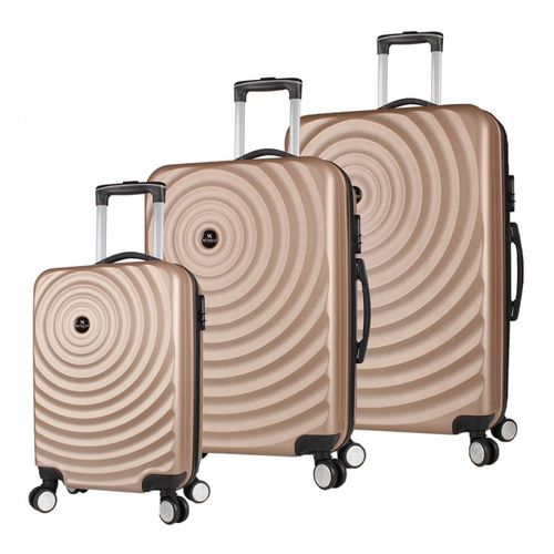 Gold DOPKOB Set of 3 Suitcases - MyValice - Modalova