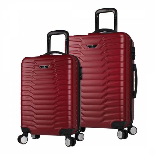 Claret Red COCKO Set of 2 Suitcases - MyValice - Modalova
