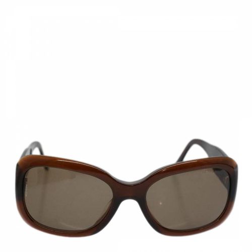 Brown Coco Mark Glasses - Vintage Chanel - Modalova