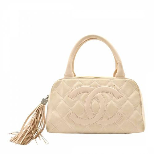 Pink Logo Cc Handbag - Vintage Chanel - Modalova