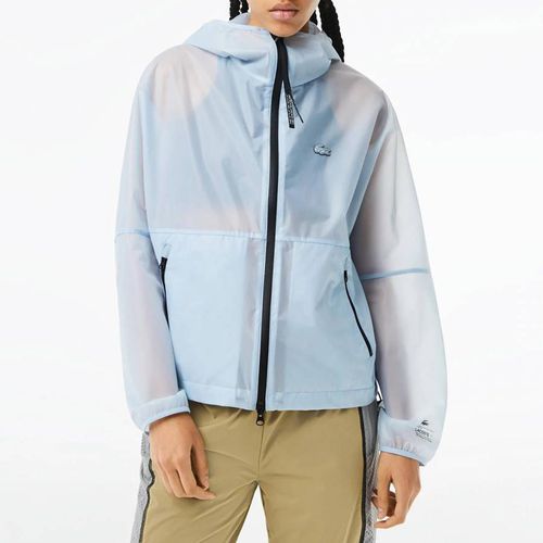 Pale Blue Zip Jacket - Lacoste - Modalova