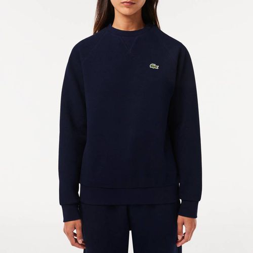 Navy Cotton Sweatshirt - Lacoste - Modalova