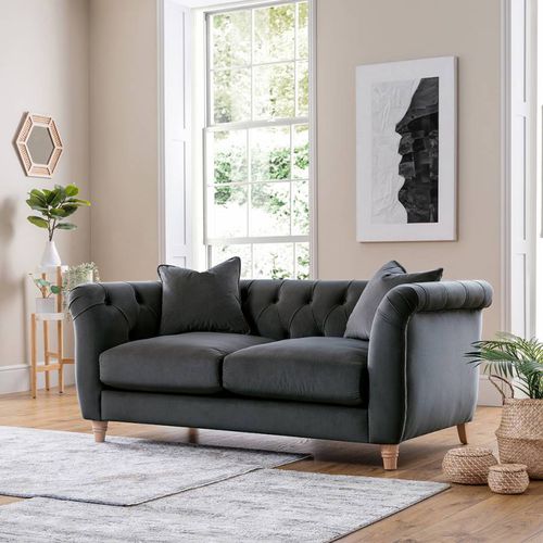 SAVE £1134 - The Soho Medium Sofa Velvet Midnight - The Great Sofa Company - Modalova