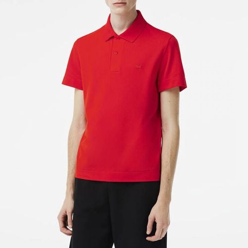 Red Cotton Polo Shirt - Lacoste - Modalova