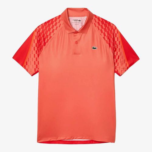 Orange Short Sleeve Polo Shirt - Lacoste - Modalova