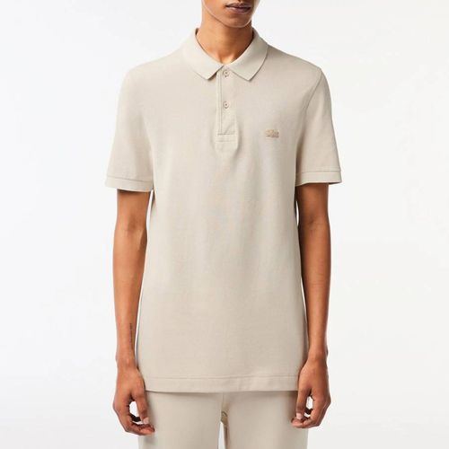 Stone Cotton Polo Shirt - Lacoste - Modalova