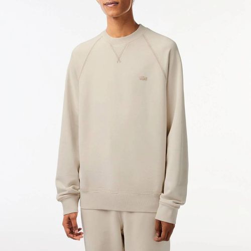 Stone Cotton Blend Sweatshirt - Lacoste - Modalova