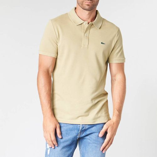 Beige Cotton Polo Shirt - Lacoste - Modalova