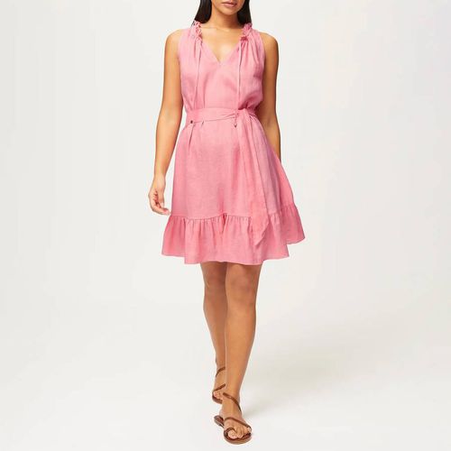 Pink Ruffle Mini Dress - Heidi Klein - Modalova