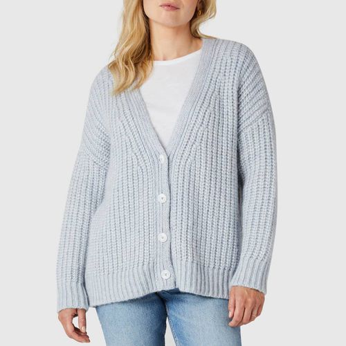 Light Blue Vanessa V-Neck Cardigan - Vivere London - Modalova