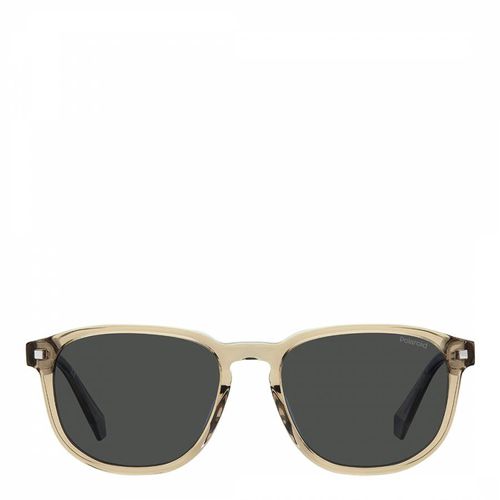 Grey Rectangular Sunglasses Frames - Polaroid - Modalova