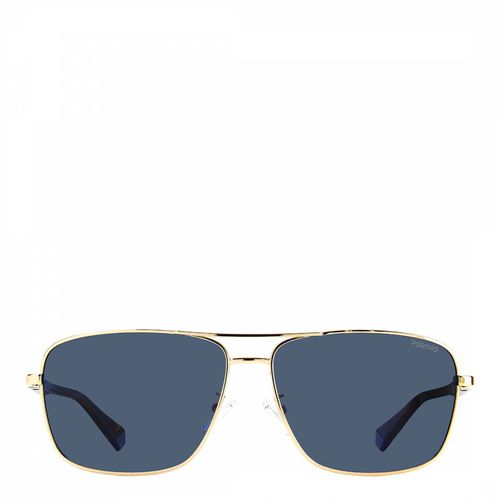 Gold Navigator Sunglasses Frames - Polaroid - Modalova