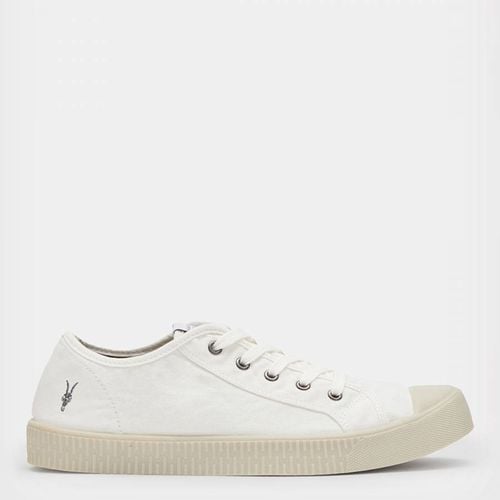 White Mem Low Top Trainers - AllSaints - Modalova