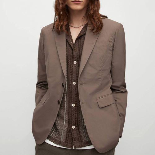 Brown Canta Single Breasted Blazer - AllSaints - Modalova