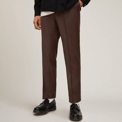 Cine Straight Wool Blend Trousers - AllSaints - Modalova