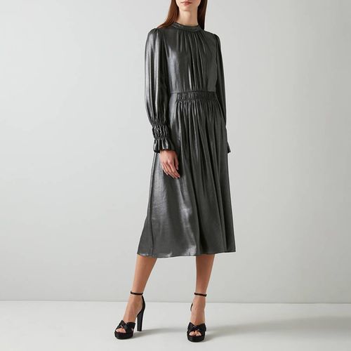 Silver Louise Midi Dress - L K Bennett - Modalova