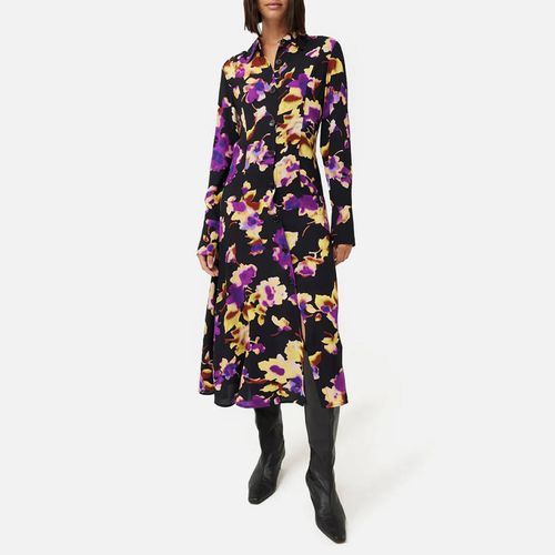 Black Haze Floral Maxi Dress - Jigsaw - Modalova